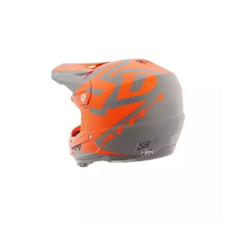 Casque 6D ATR-1 Switch Orange Gris Casque 6D ATR-1 Switch Orange Gris