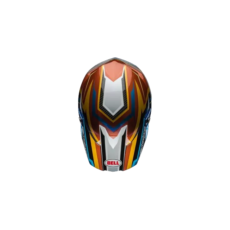 Casque BELL Moto 10 Spherical Tomac Replica 24 Gloss Blanc Or Casque BELL Moto 10 Spherical Tomac Replica 24 Gloss Blanc Or