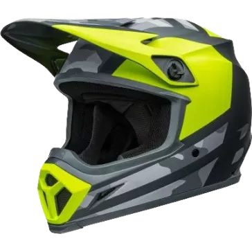 Casque BELL MX9 Mips Alter Ego Gloss Mat Hi Viz Camo