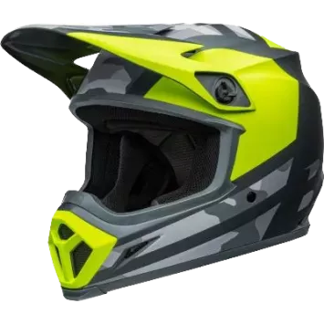 Casque BELL MX9 Mips Alter Ego Gloss Mat Hi Viz Camo