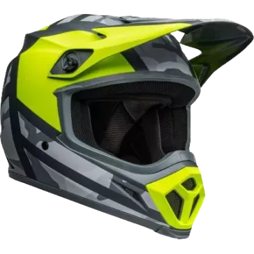 Casque BELL MX9 Mips Alter Ego Gloss Mat Hi Viz Camo