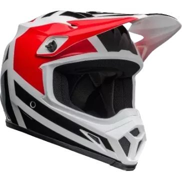 Casque BELL MX9 Mips Alter Ego Gloss Rouge