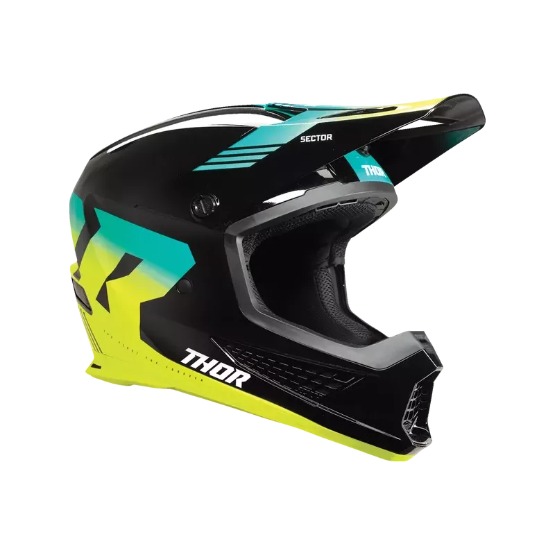 Casque THOR Sector 2 Carve Helmet Balck Acid