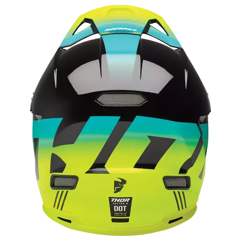 Casque THOR Sector 2 Carve Helmet Balck Acid