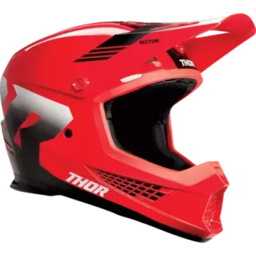 Casque THOR Sector 2 Carve Helmet Red White