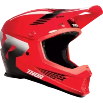Casque THOR Sector 2 Carve Helmet Red White