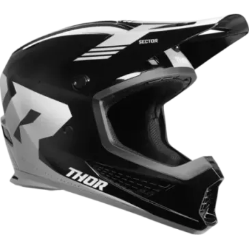 Casque THOR Sector 2 Carve Helmet Black White