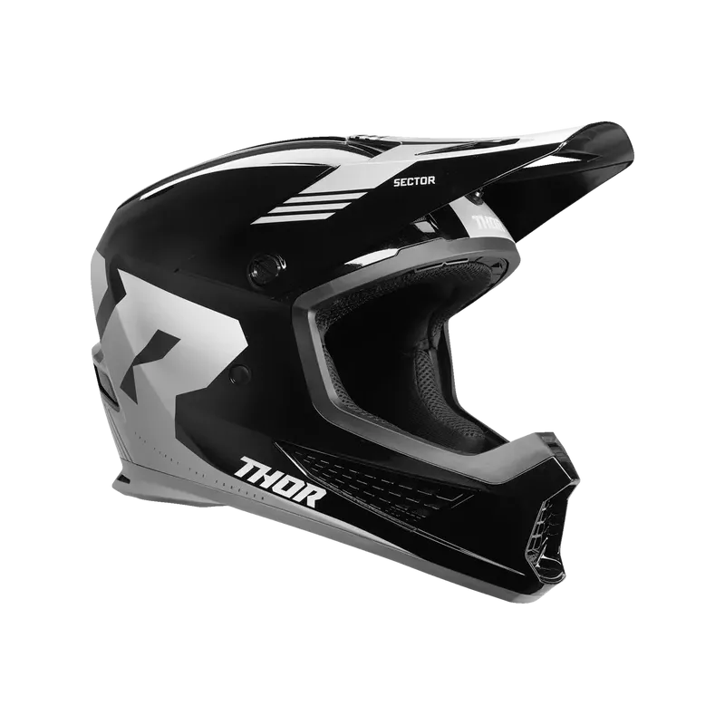 Casque THOR Sector 2 Carve Helmet Black White