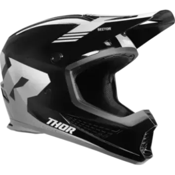 Casque THOR Sector 2 Carve Helmet Black White