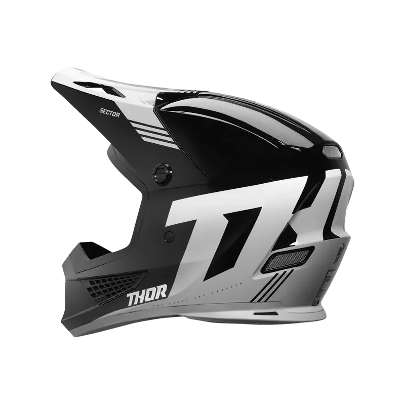 Casque THOR Sector 2 Carve Helmet Black White