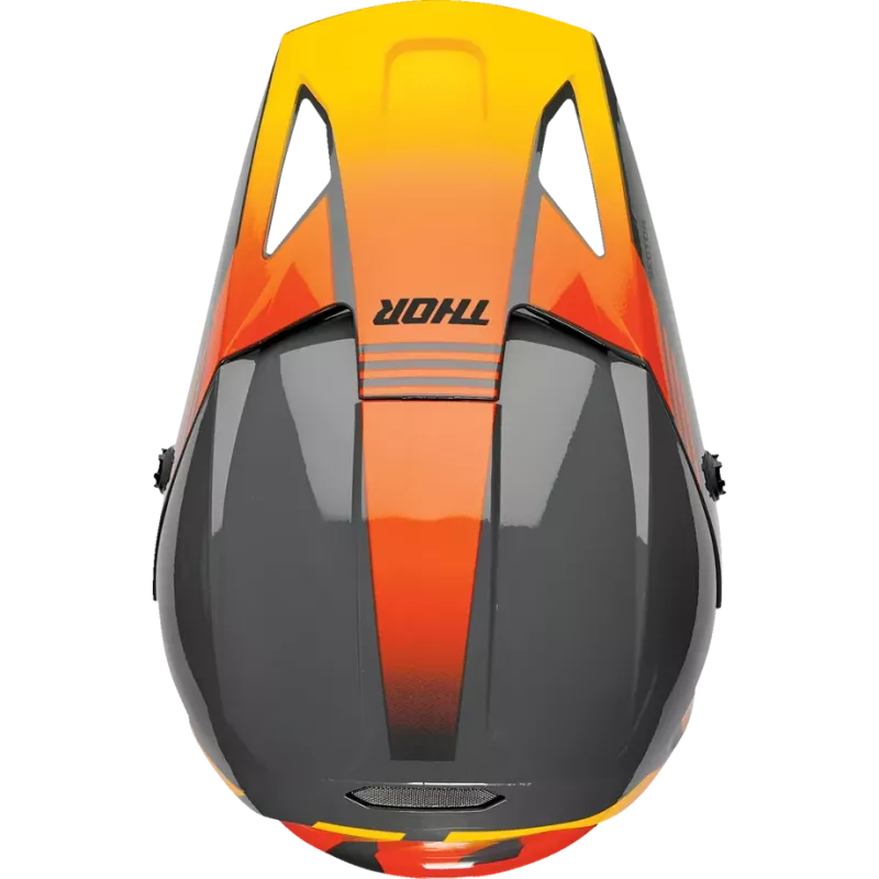 Casque THOR Sector 2 Carve Helmet Grey Orange