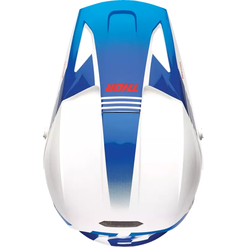 Casque THOR Sector 2 Carve Helmet White Blue