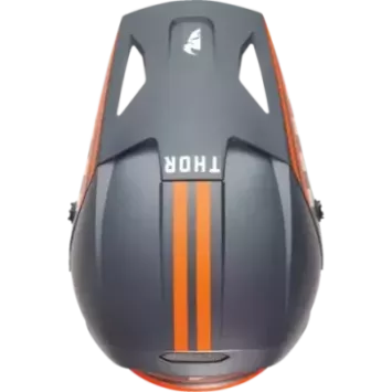 Casque THOR Sector 2 Carve Helmet Grey Orange Blue