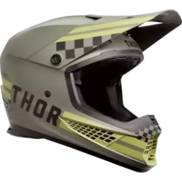 Casque THOR Sector 2 Carve Helmet Army Mat