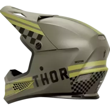 Casque THOR Sector 2 Carve Helmet Army Mat
