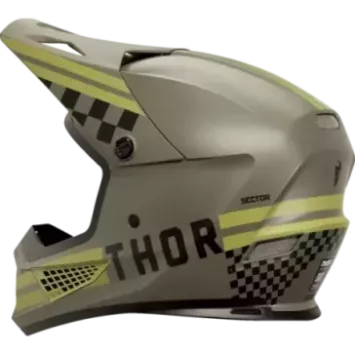Casque THOR Sector 2 Carve Helmet Army Mat