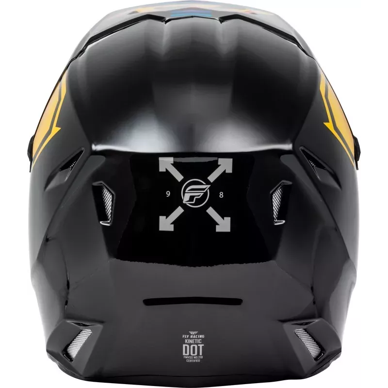 Casque FLY RACING Kinetic Menace - noir/Sunrise Casque FLY RACING Kinetic Menace - noir/Sunrise
