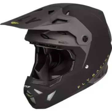 FLY RACING Casque FLY RACING Formula CP Slant - noir/gris/jaune fluo