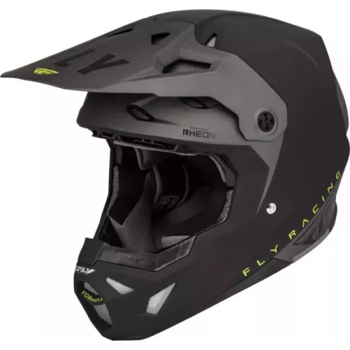 FLY RACING Casque FLY RACING Formula CP Slant - noir/gris/jaune fluo