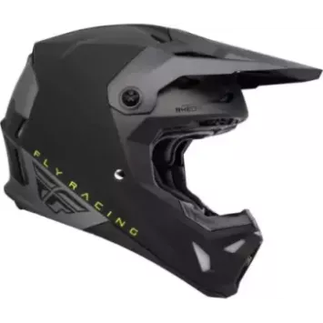 Casque FLY RACING Formula CP Slant - noir/gris/jaune fluo