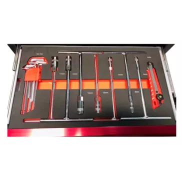 Caisse Ã  outils MX Toolbox complÃ¨te spÃ©ciale moto 65 Ã©lÃ©ments