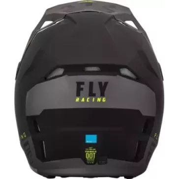 FLY RACING Casque FLY RACING Formula CP Slant - noir/gris/jaune fluo