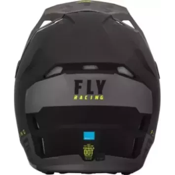 Casque FLY RACING Formula CP Slant - noir/gris/jaune fluo