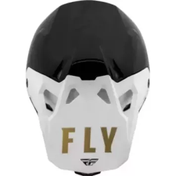Casque FLY RACING Formula CP Slant - noir/blanc/Gold