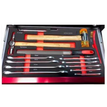Caisse Ã  outils MX Toolbox complÃ¨te spÃ©ciale moto 65 Ã©lÃ©ments