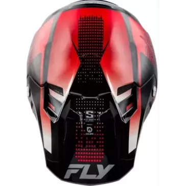 Casque FLY RACING Formula S Carbon Protocol - noir carbone/rouge
