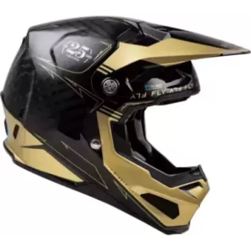 Casque FLY RACING Formula Smart Carbon Legacy - noir/or