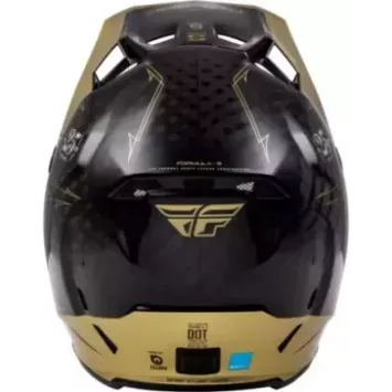 Casque FLY RACING Formula Smart Carbon Legacy - noir/or