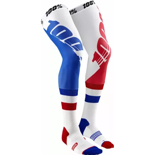 Chaussettes montantes 100% bleu-blanc-rouge