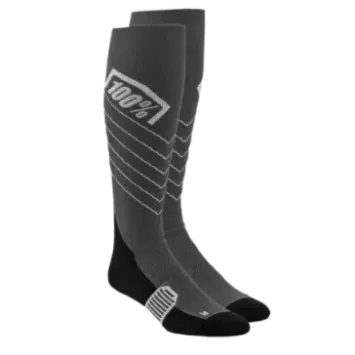 chaussettes 100% Hi-Side Performance Socks grises