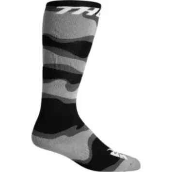 Chaussettes THOR MX camo gris blanc