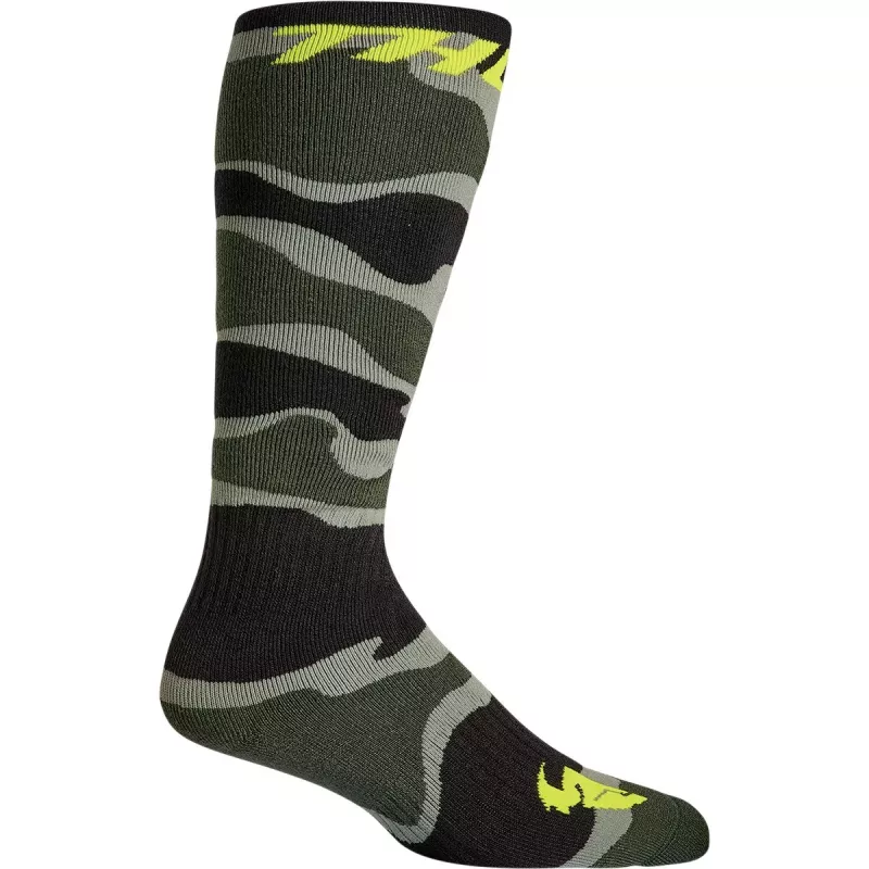 Chaussettes THOR MX camo gris acid