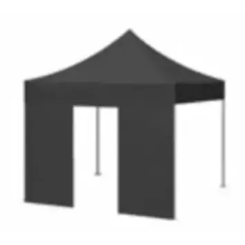 Panneau de porte amovible BIHR tonnelle de paddock Home Track 4.5x3m (réf. 980241) avec porte à fermeture éclair
