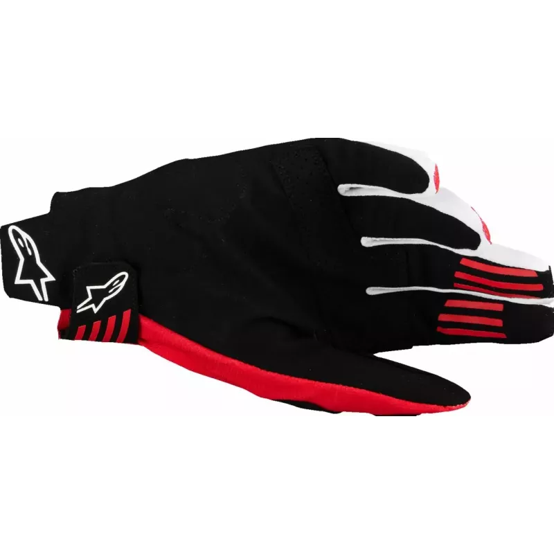Gants Alpinestars Techstar MX Rouge Noir