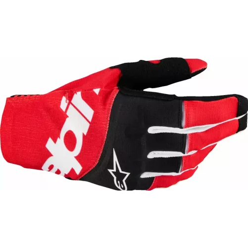 Gants Alpinestars Techstar MX Rouge Noir