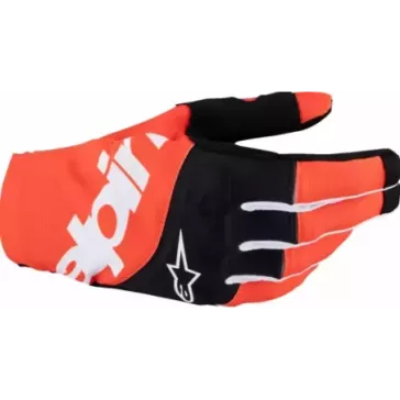 Gants Alpinestars Techstar MX Orange Noir