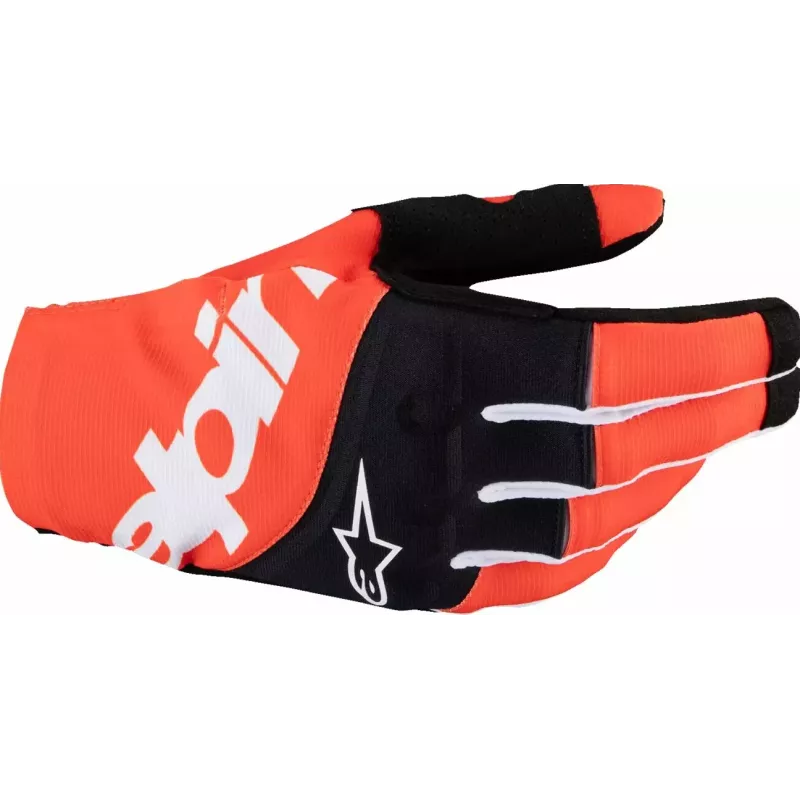 Gants Alpinestars Techstar MX Orange Noir