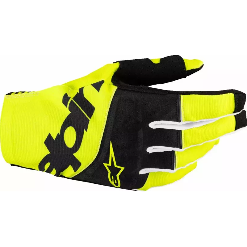 Gants Alpinestars Techstar MX jaune noir