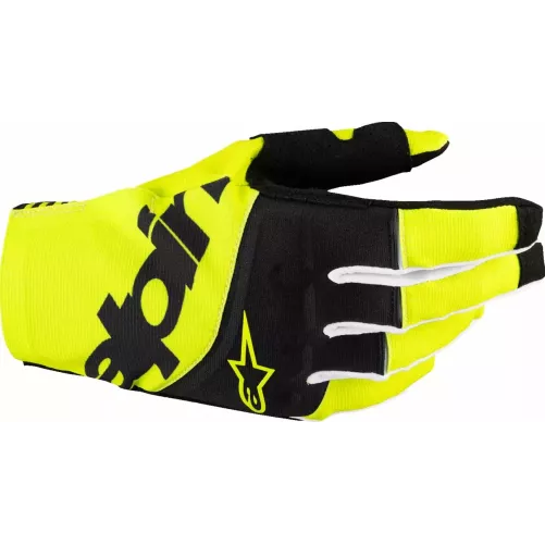 Gants Alpinestars Techstar MX jaune noir