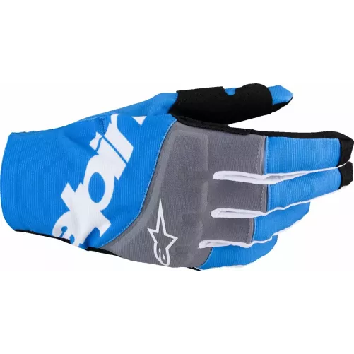 Gants Alpinestars Techstar MX Bleu Gris