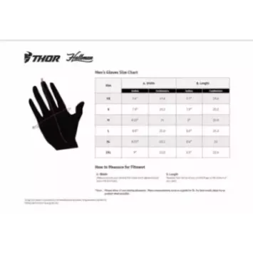 Gants THOR SPORTMODE Vented GLOVES Rouge 2025