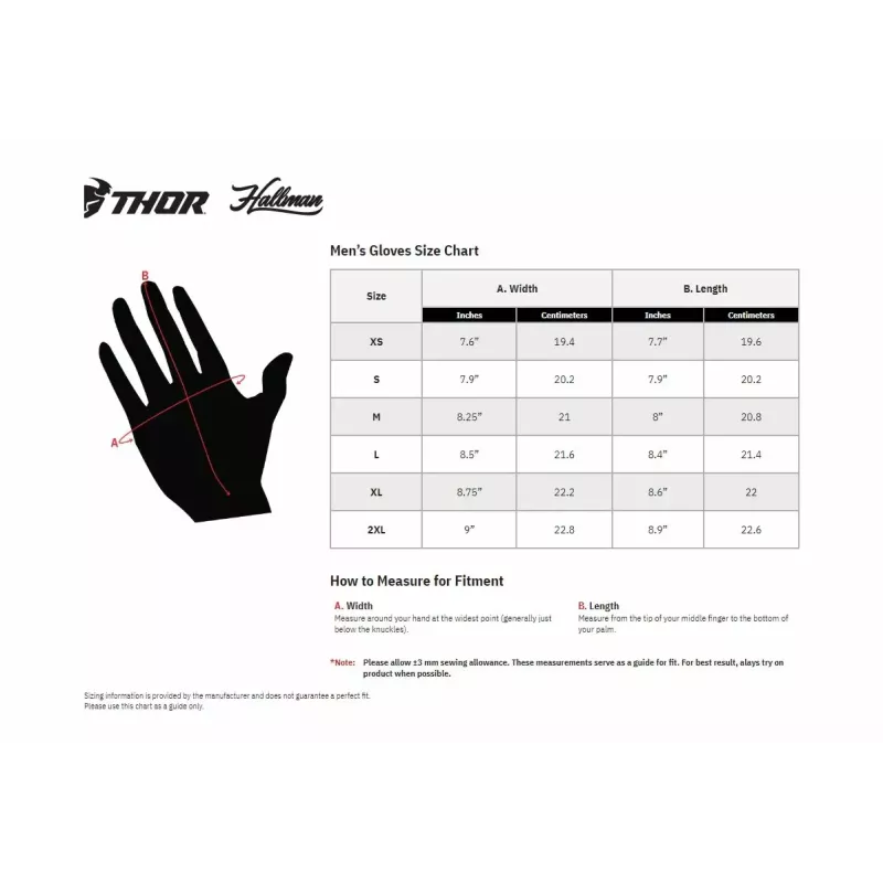 Gants THOR SPORTMODE Vented GLOVES BLANC 2025