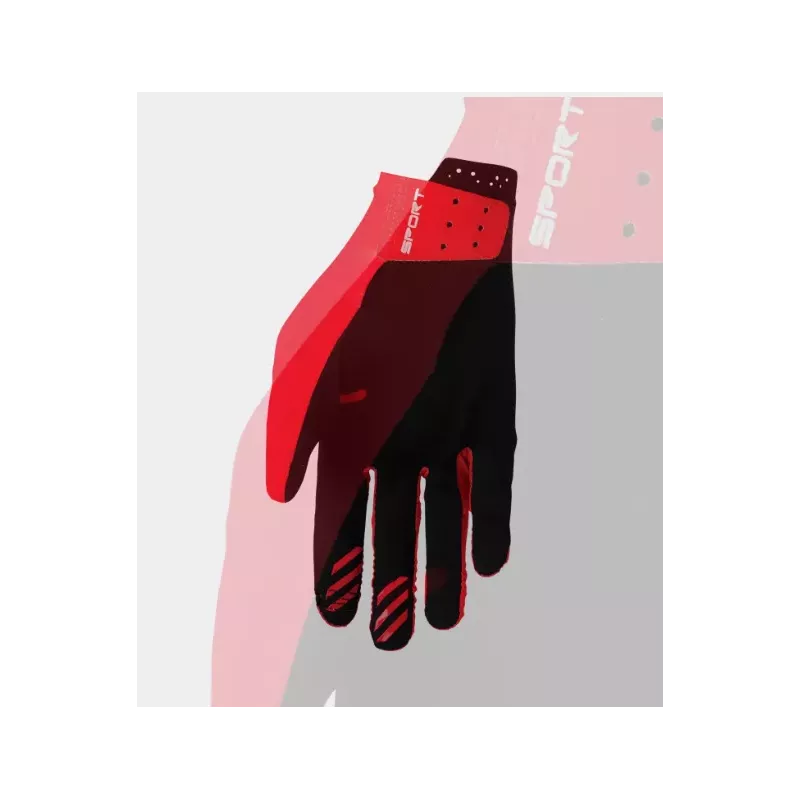 Gants THOR SPORTMODE Iconic Rouge 2025