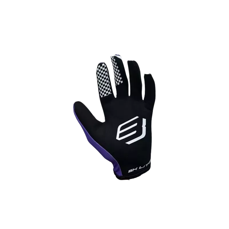 Gants BUD SX Lite 95' Violet Blanc