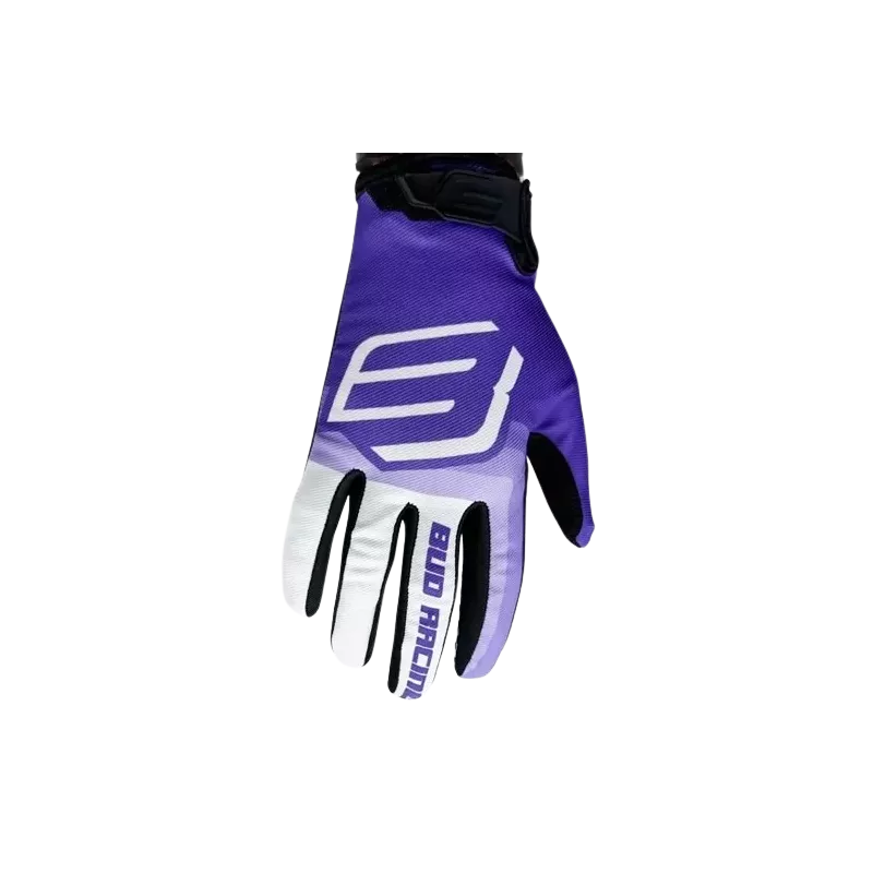 Gants BUD SX Lite 95' Violet Blanc