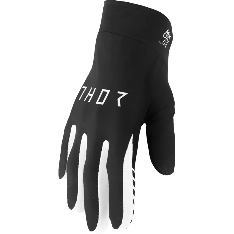 Gant THOR AGILE Gloves Solid Black White